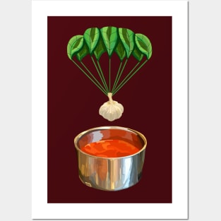 Italian Garlic Basil Tomato Sauce Posters and Art